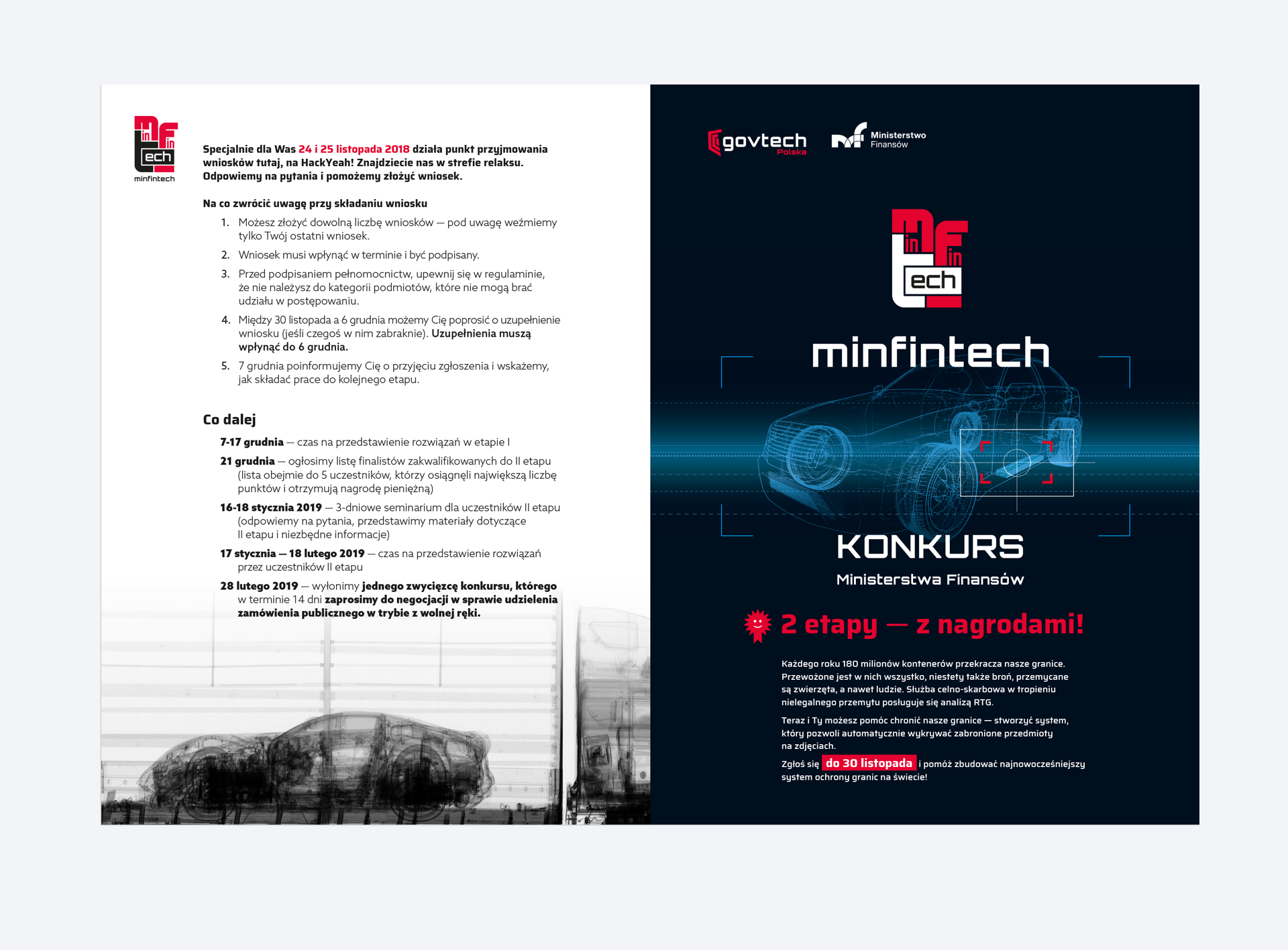 leaflet for #MinFinTech contest